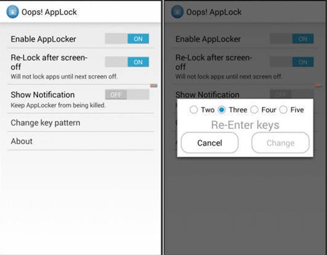 Lock Android Apps with a Volume Button Pattern1